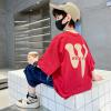 2024夏服新作韓国子供服　男の子　Ｗ柄　半袖ｔシャツ