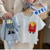 2024夏服新作韓国子供服　男の子　半袖ｔシャツ