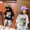 2024夏服新作韓国子供服　女の子　M&M's半袖Ｔシャツ