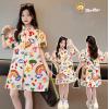 2024夏服新作韓国子供服　女の子　ワンピース