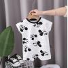 2024夏服新作韓国ベビー服　ミキー柄ロンパース
