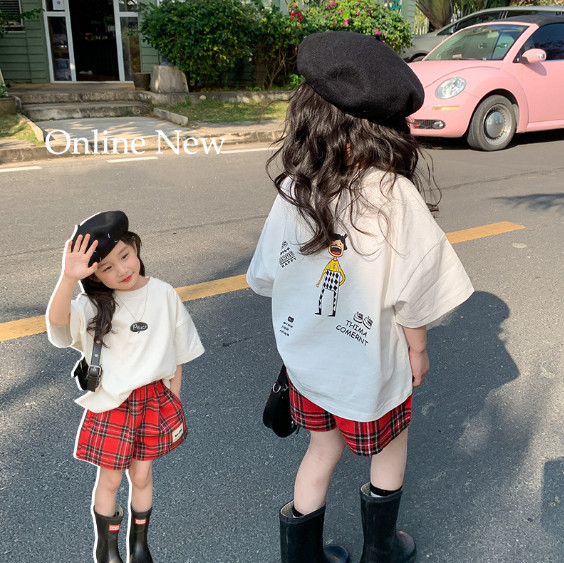 2024夏服新作韓国子供服　女の子　半袖ｔシャツ