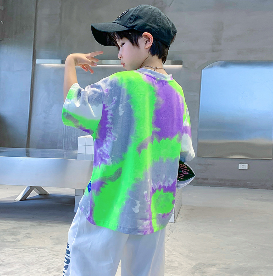 2024夏服新作韓国子供服　男の子　半袖ｔシャツ