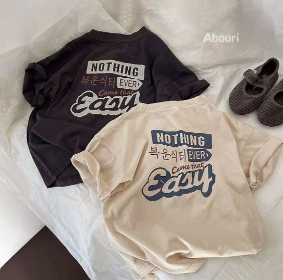 2024夏服新作韓国子供服　男の子　かっこいい　半袖ｔシャツ