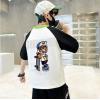 2024夏服新作韓国子供服　トラ柄　半袖ｔシャツ