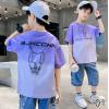 2024夏服新作韓国子供服　男の子　4色　半袖ｔシャツ