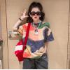 2024夏服新作韓国子供服　女の子　半袖ｔシャツ