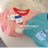 2024夏服新作韓国子供服  男女兼用  半袖ｔシャツ
