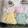 2024夏服新作韓国子供服　女の子　4色半袖ｔシャツ