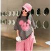 2024夏服新作韓国子供服　ミキー柄　半袖ｔシャツ