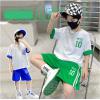 2024夏服新作韓国子供服　MESSI柄　上下セット