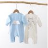 2024秋服新作韓国ベビー服　くまちゃん柄　ロンパース