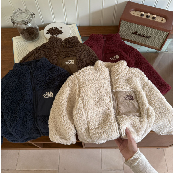 2024冬服新作韓国子供服  Lamb Wool　アウター