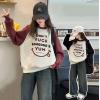 2024秋冬服新作韓国子供服　女の子　英字ロゴ　トレーナー