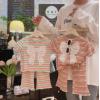 2025夏服新作韓国子供服　ボーダー　上下セット