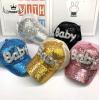2025夏新品子供帽　BABY柄　野球帽 