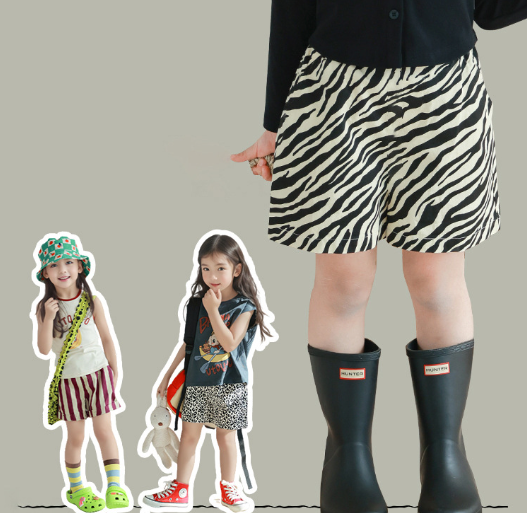 2025夏服新作韓国子供服　女の子　3色　ショートパンツ