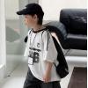 2025夏服新作韓国子供服　英字ロゴ　半袖ｔシャツ