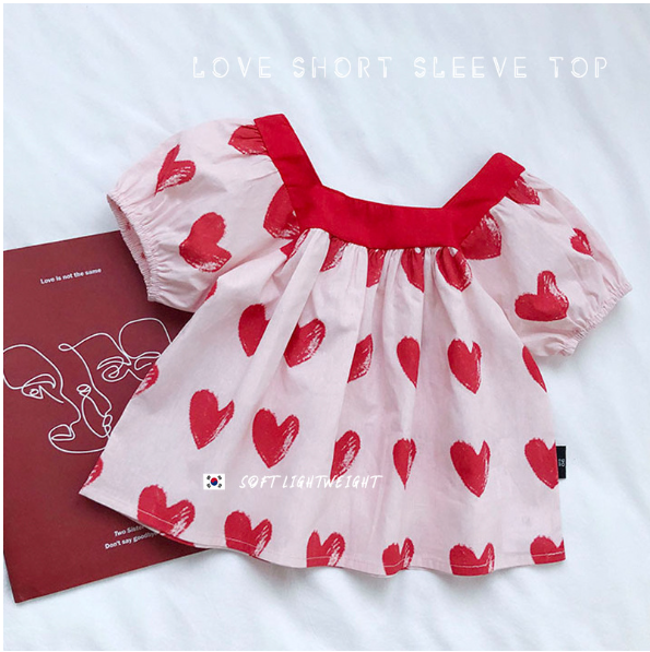 2025夏服新作韓国子供服　女の子　トップス