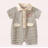 2025夏服新作ベビー服　くまちゃん柄　ロンパース