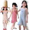 2025夏服新作韓国子供服　女の子　6色ワンピース