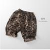 2025秋服新作韓国子供服　豹柄パンツ