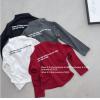 2025秋服新作韓国子供服　英字ロゴ　長袖ｔシャツ