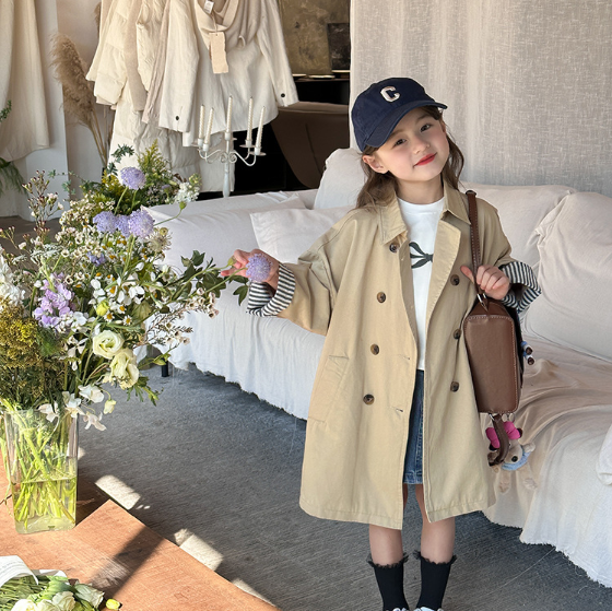 2025秋服新作韓国子供服　女の子　アウター