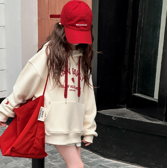 2025秋服新作韓国子供服　英字ロゴ　パーカー