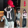 2025秋服新作韓国子供服　女の子　3色長袖ｔシャツ