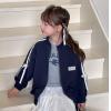 2025秋服新作韓国子供服  リボン結び　ジャケット