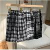 2025秋服新作韓国子供服　チェック柄パンツ