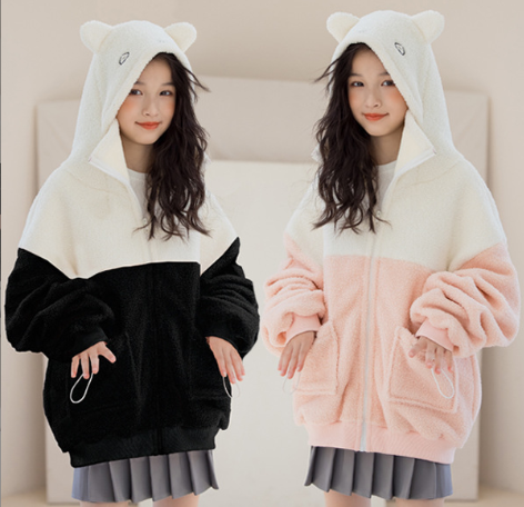 2025冬服新作韓国子供服　berber Fleec　アウター