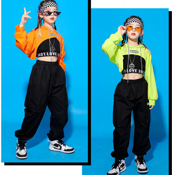 2025秋服新作韓国子供服　ダンス服　トップス