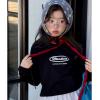 2025秋服新作韓国子供服　女の子　英字ロゴ　長袖ｔシャツ