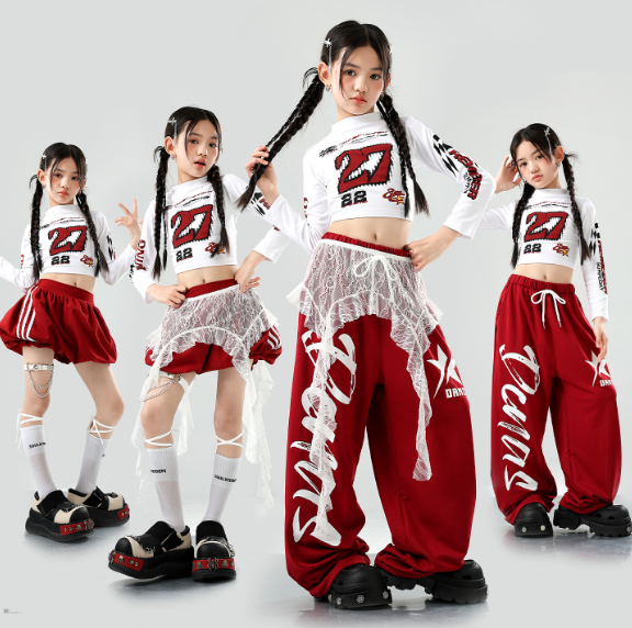 2026春服新作韓国子供服　ダンス服　