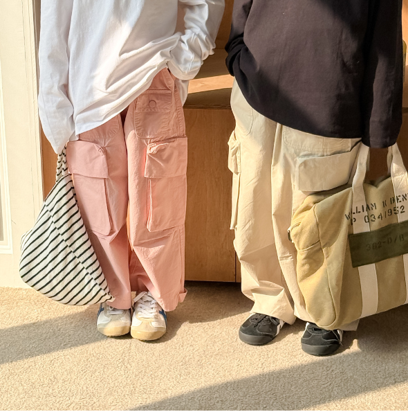 2026春服新作韓国子供服　パンツ