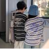 2026春服新作韓国子供服　ボーダー　トップス
